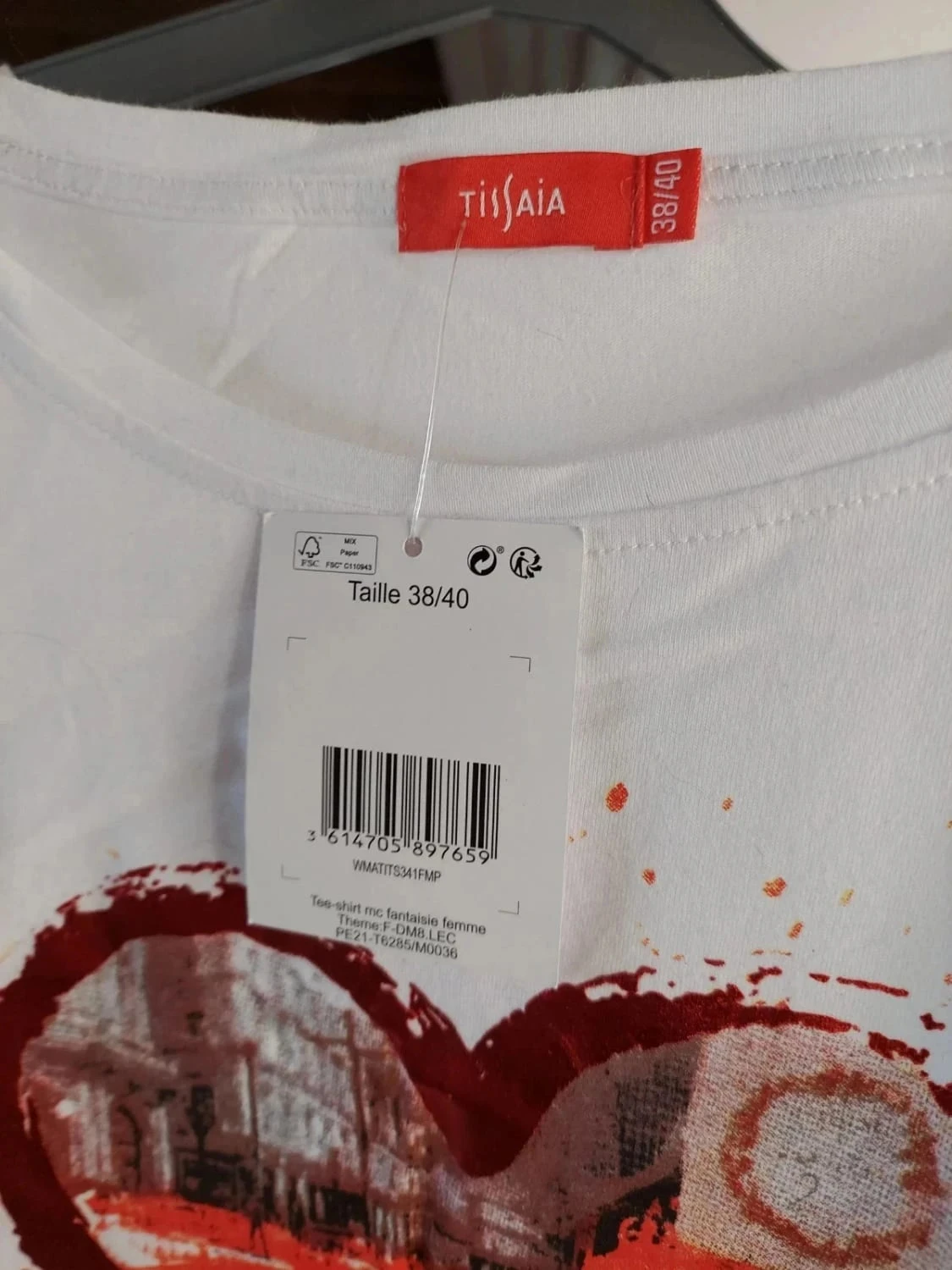 Camiseta larga 38/40 nova – photo 6
